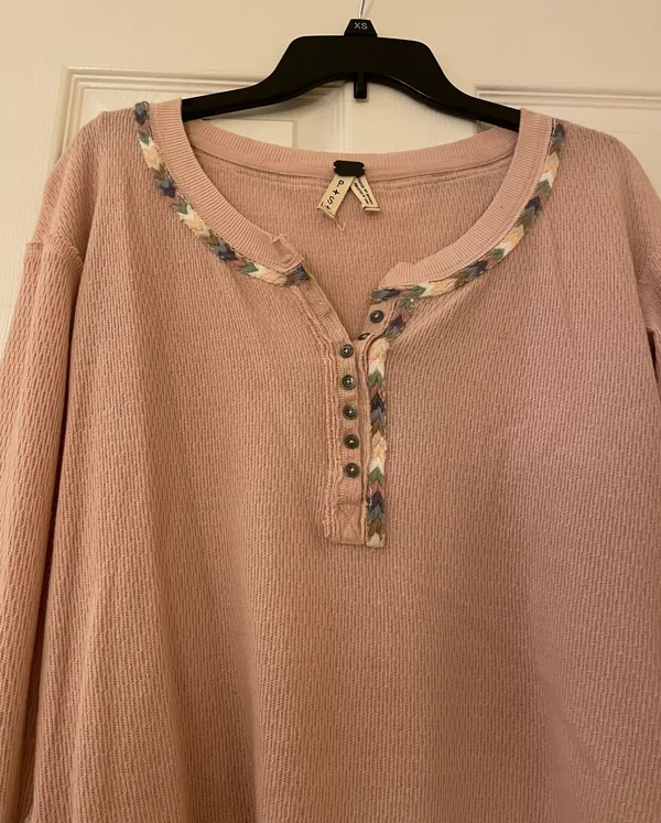Free People Henley Thermal - Image 4