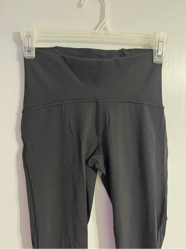Lululemon Athletica Black Performance Leggings Size 4 - Image 7