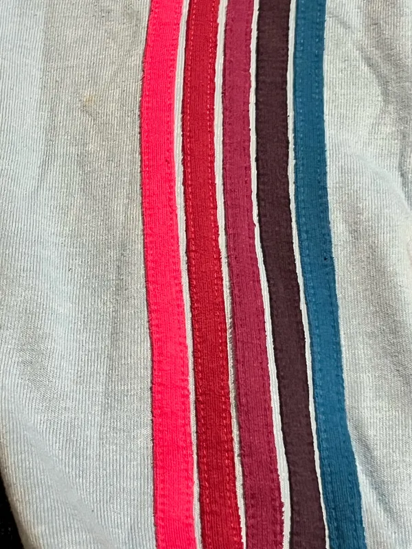 Womens small Aviator Nation 5-Stripe Sweatpants– Sky Blue - Image 7