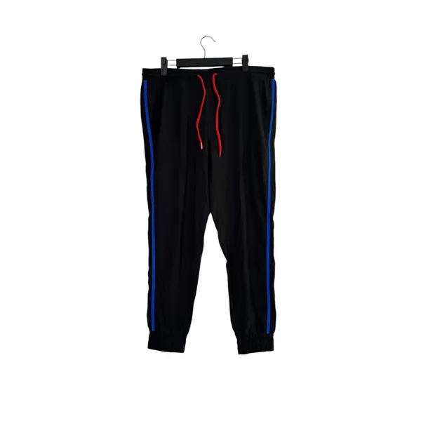 NWT Fabletics Valerie Slouch Jogger Drawstring Waist Contrasting Colors L Black - Image 15