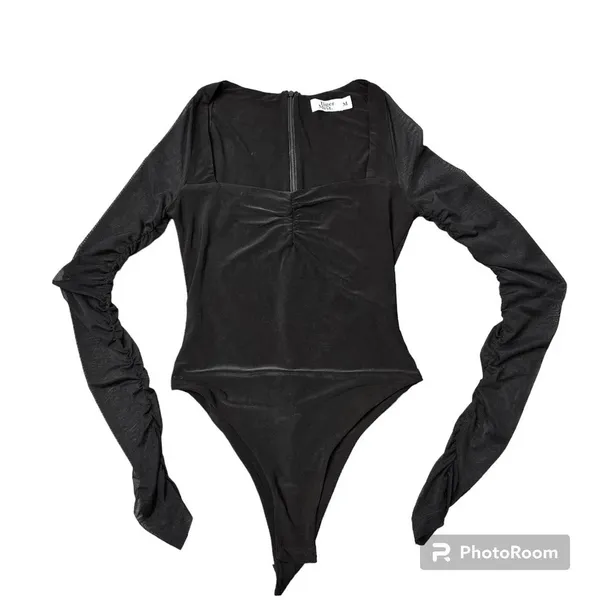 Tiger Mist Black Zira Mesh‎ Bodysuit - Image 2