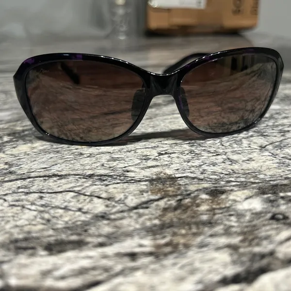 Maui Jim Purple and Black Frame Only - Image 12