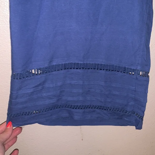 NWT O’Neill Malia XL blue strappy lightweight jumpsuit - Image 5