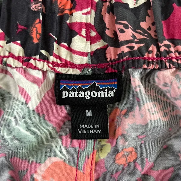 Patagonia Barely Baggies Tropical Kelp Garden Floral Print Hiking Shorts - Image 4