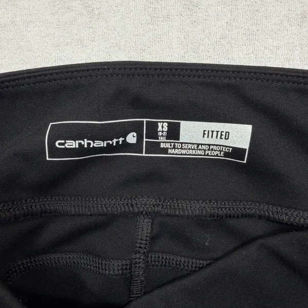 Carhartt Women’s Force Fitted Utility Leggings Black XS Tall 0/2 - Image 3