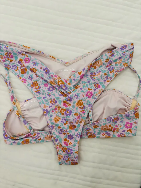 Pacsun Floral Bikini Set - Image 3
