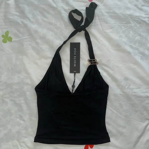 White Fox Broken Hearted Halter Top - Image 5