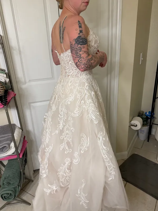 Formal/Wedding dress White Size 0 - Image 3