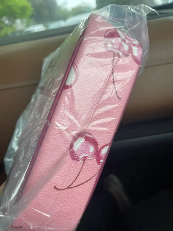 Coach Mini Jamie Camera Bag With Cherry Print Flower Pink CR173 - Image 7