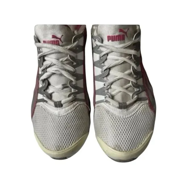 PUMA VOLTAIC EVO Women Athletic Sneaker Size 8.5 White Pink Running Trainers - Image 4