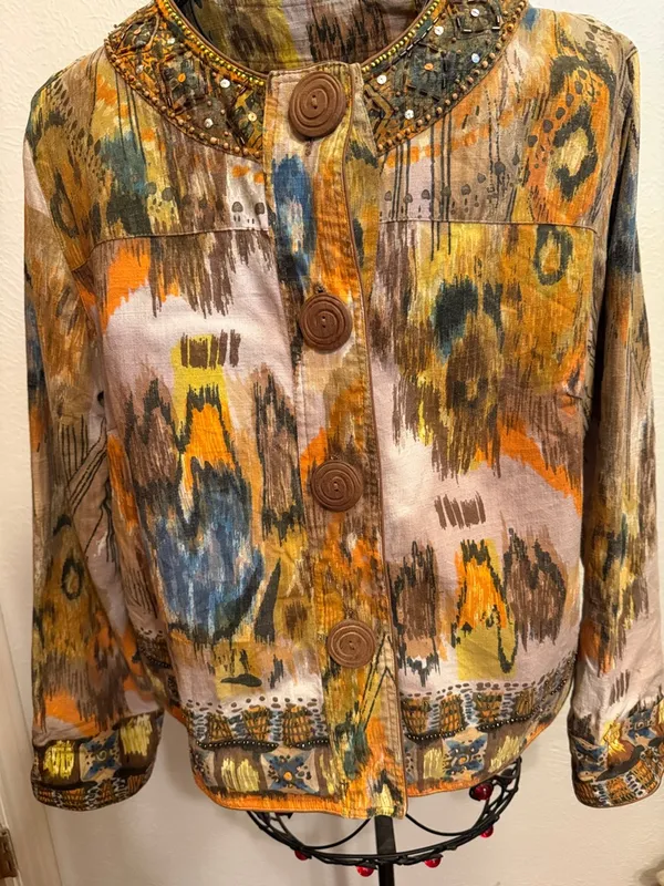 💥💥💥BOGOHO💥💥💥Life Style Multicolor Printed Button - Image 3