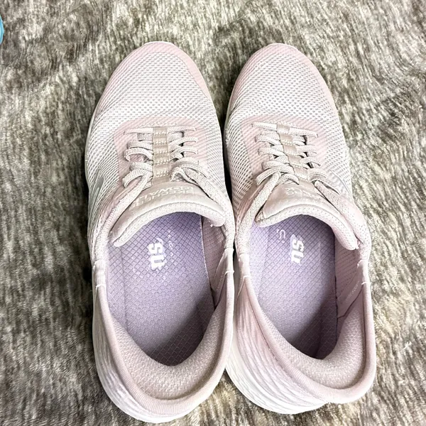 Skechers Slip-ins Go Walk Flex Womens Fashion Sneakers in Mauve Size 8 - Image 4