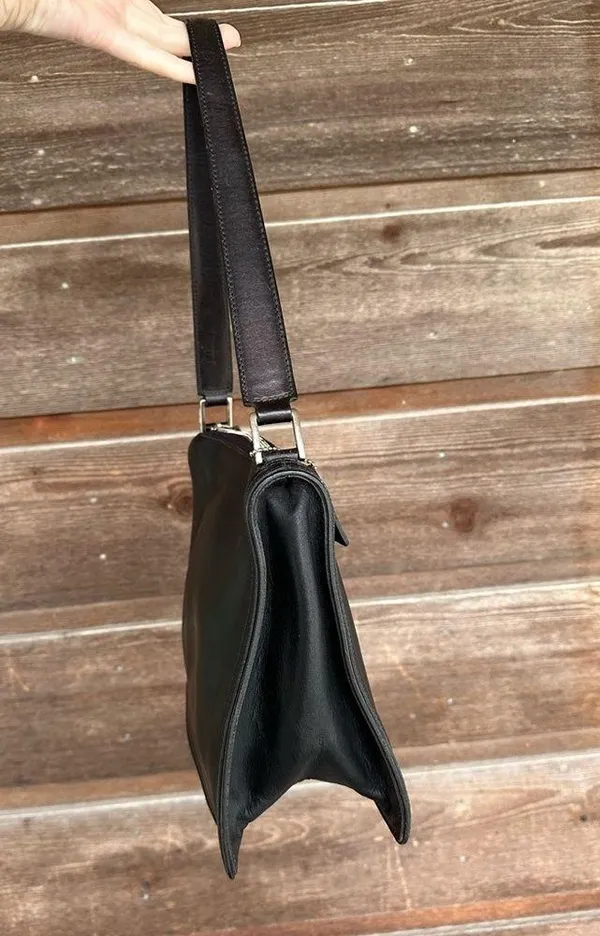 Vintage Leather Coach Mercer Purse - Image 3