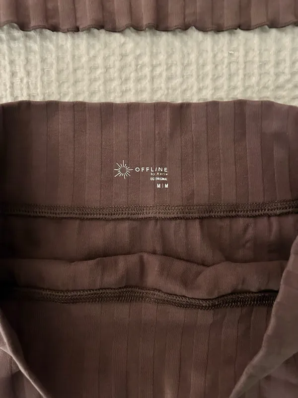 Aerie OFFLINE Brown Tank and Skirt Set - Image 3