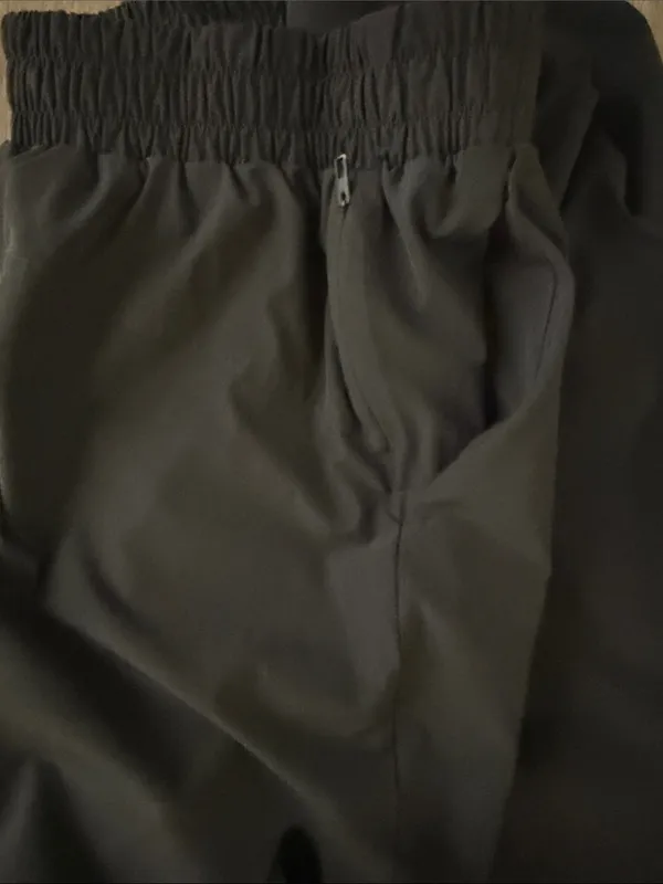 Fabletics Downtown Wide-Leg Pull-On Pants in Dark Charcoal - Image 7