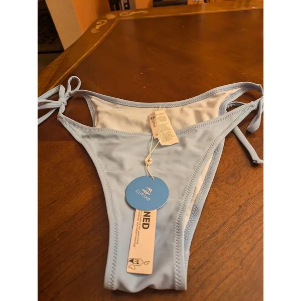 Cupshe Bikini Bottom Blue  M - Image 4