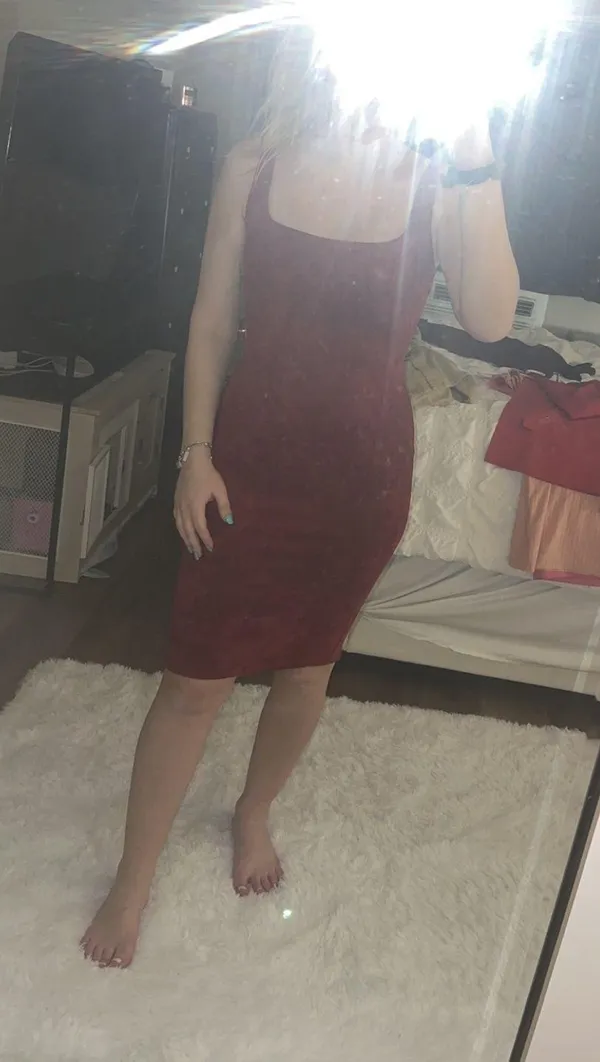 Dor L Dor Suede Dress - Image 2