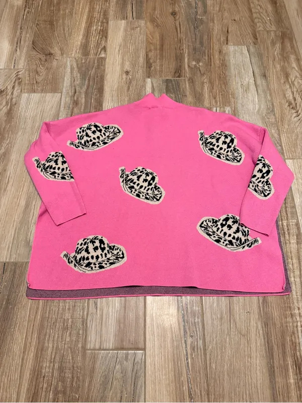 Entro Yeehaw Cowboy Hat Sweater - Image 4