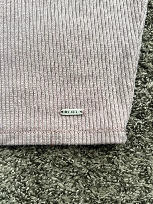 Hollister Purple Crop Top Size XS 0351 - Image 2