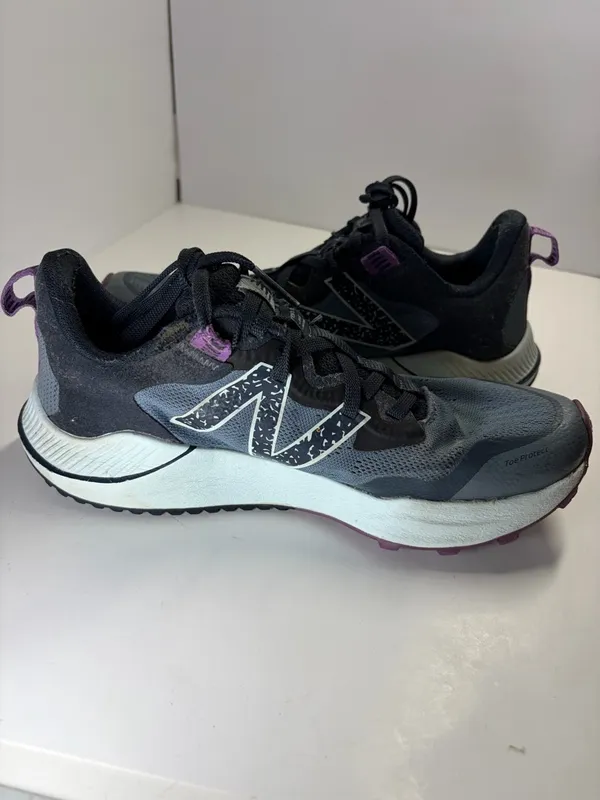 New Balance All Terrain Trail Nitrel Grey Purple Dynasoft Shoe Women’s Size 9 - Image 4