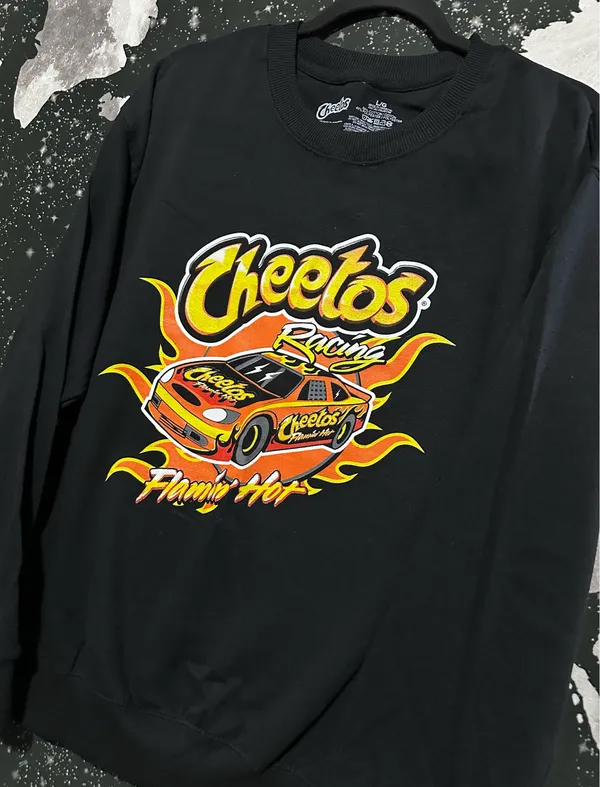 Cheetos Flamin’ Hot Racing Graphic Sweatshirt - Image 2