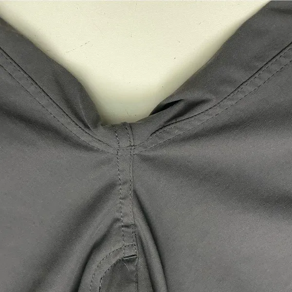 prAna Halle Pant Cargo Convertible Roll Up Stretch Zion Travel Hiking Grey Coal - Image 7