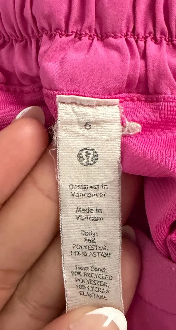 Lululemon Hot Pink Hotty Hot Shorts - Image 4