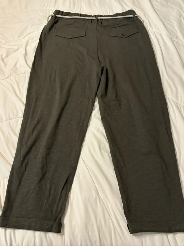 Grey State Cotton & Linen Sedona Pant - NWT - Size 3 (US L) - Image 6