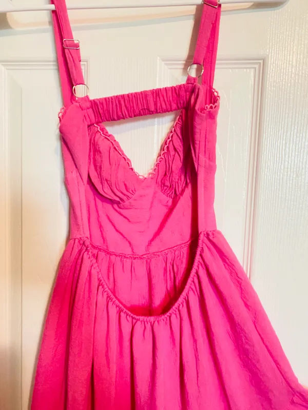 Princess Polly Joella Midi Dress Pink - Image 4