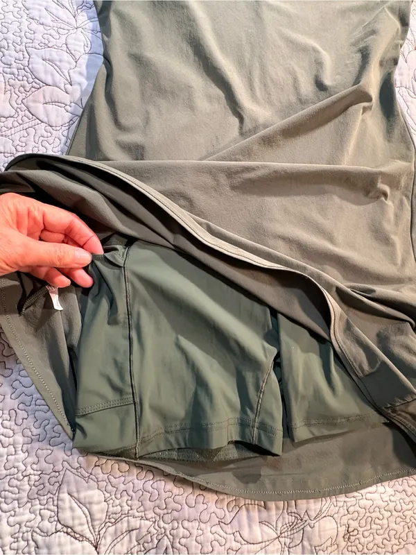 💥 Outdoor Voices The Exercise Dress Evergreen Built In Shorts Women’s S 🧡 - Image 6