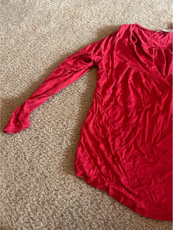ab3 Woman size 2xl Top Shirt Red Unused - Image 2