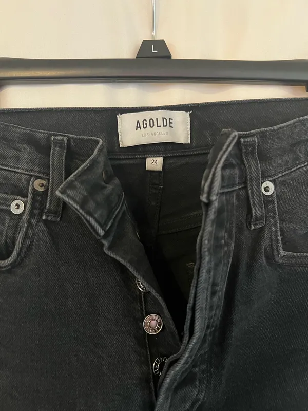 AGOLDE Riley High-Rise Straight Jeans - Image 2