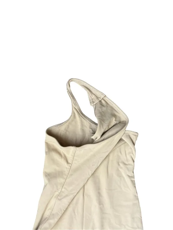 Aritzia Babaton Muscle Tank Bodysuit in Beige Tan | Small - Image 4