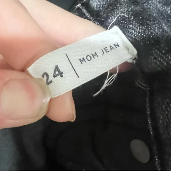 Pacsun black gray mom jeans - Image 8