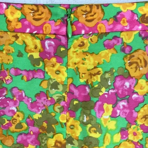 Boden women’s floral silk blend lined pencil skirt - Image 4