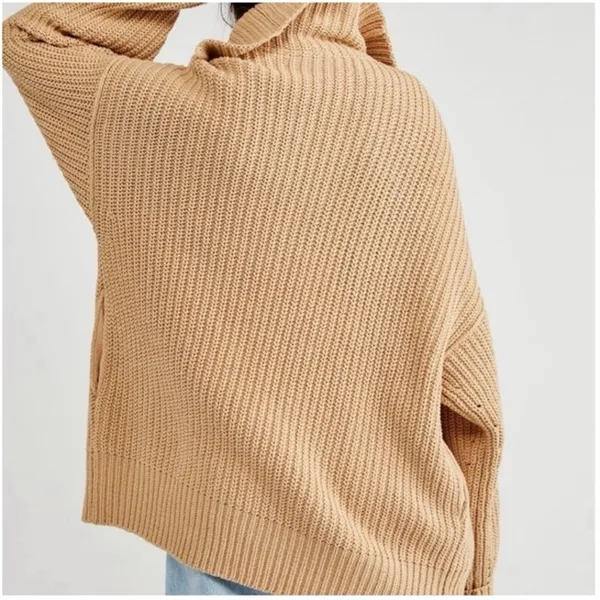 Free People Swim Too Deep Cardigan in the almond tan size XL NWT - Image 3