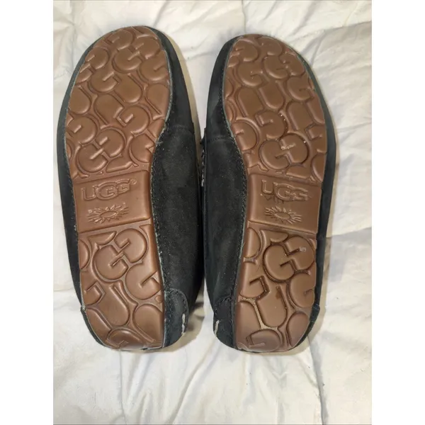 UGG Ansley Slipper Women's Moccasins - Black, US 5 - Image 8