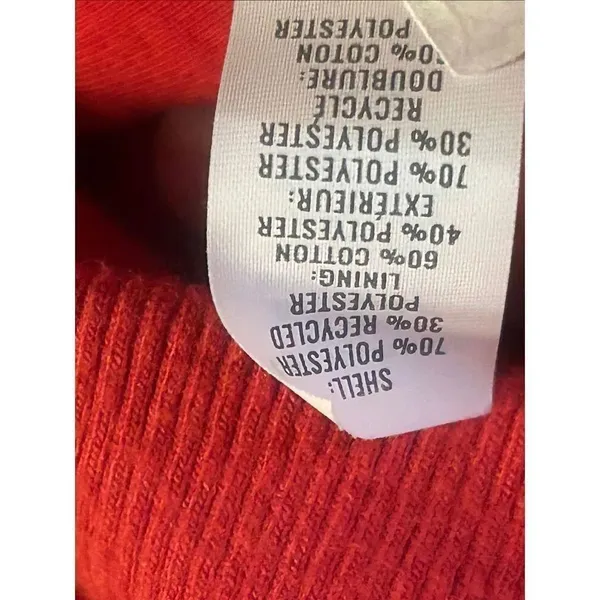 OFFLINE by Aerie Women’s Red Fleece Sherpa Jacket READ Size Medium (5728) - Image 5
