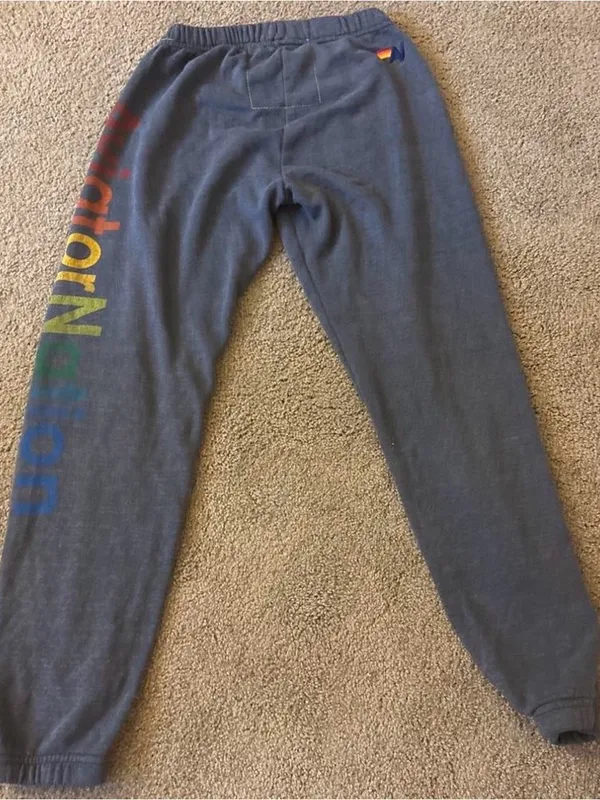Aviator Nation Gray Sweatpants XS EUC - Image 2