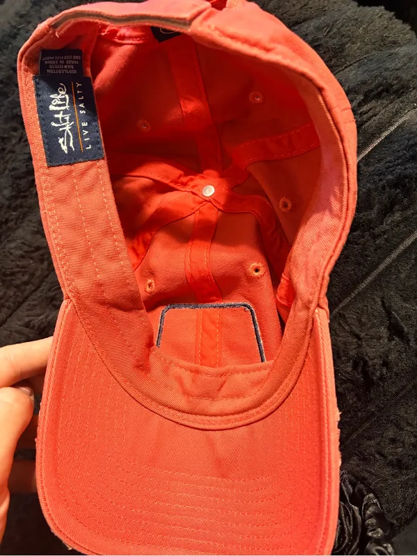 Salt Life Coral Pink Fishing Co. Hat - Image 5