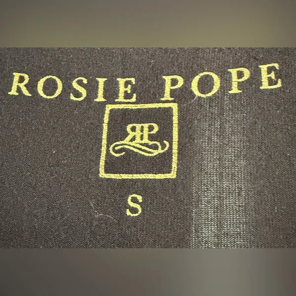 NWT Rosie Pope Black‎ Racerback Maternity Long Maxi Dress Size Small - Image 3