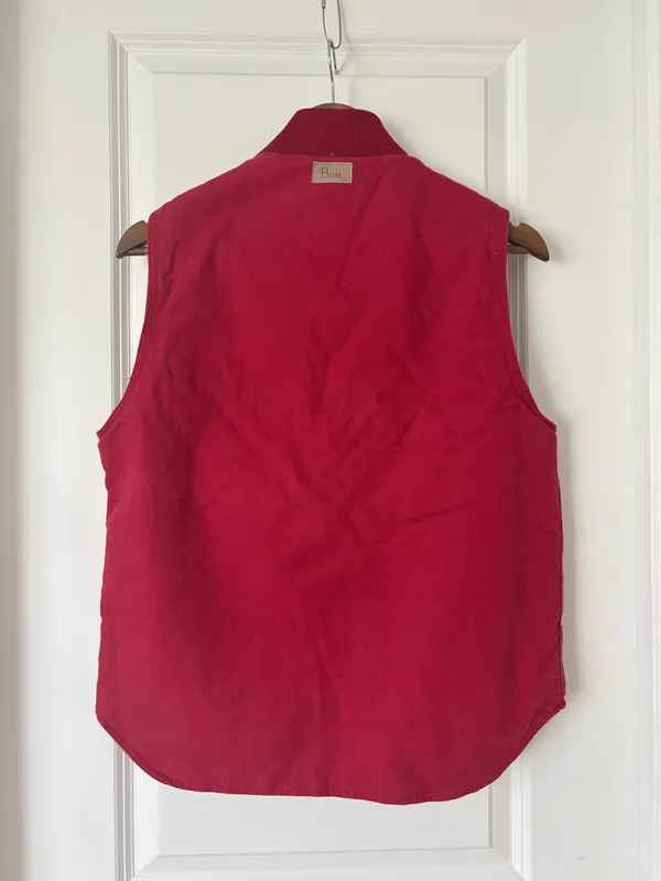 Berne Canvas Vest Pink Size M - Image 2
