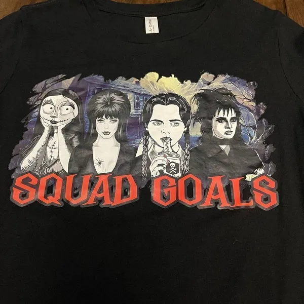 Squad Goals Halloween Shirt - Image 3