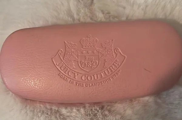 Juicy Couture Shades of Couture Pink Hard Sunglasses / Eyeglasses Case - Image 4