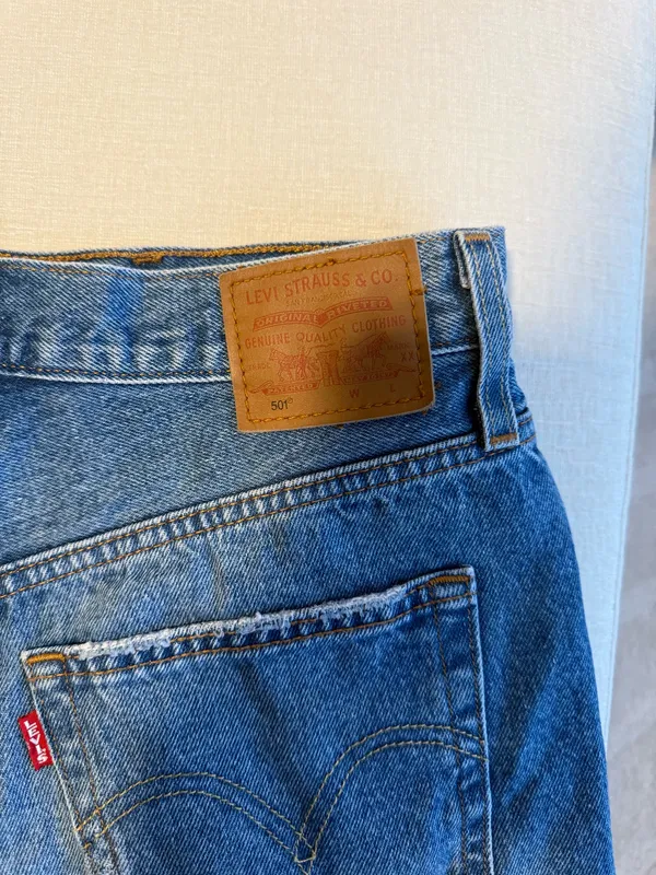 Levi’s 501 Shorts Denim - Image 3