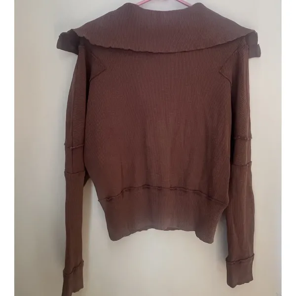 Free People Not So Ordinary Washed Hoodie Pullover Shirt Size S‎ - Image 7