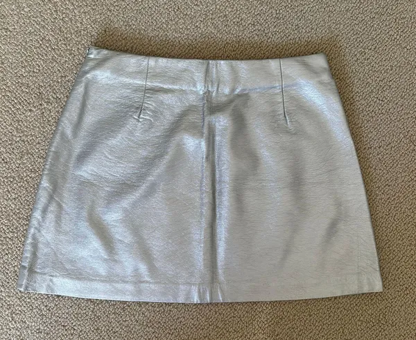 ZARA Faux Leather Miniskirt - Image 2