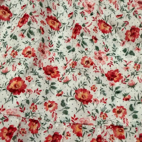 Red Dress Boutique Floral Mini Dress - Red and White - Image 6