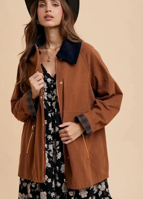 In Loom Barn Jacket - Teddy brown - Image 6