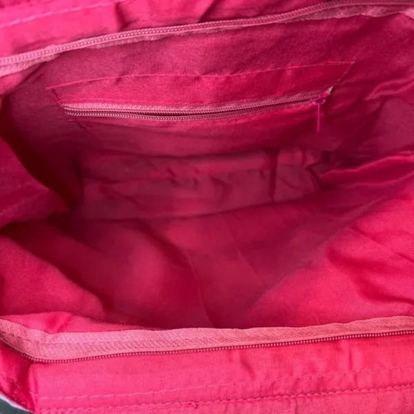 Handmade Pink Quilt Handbag - Image 4